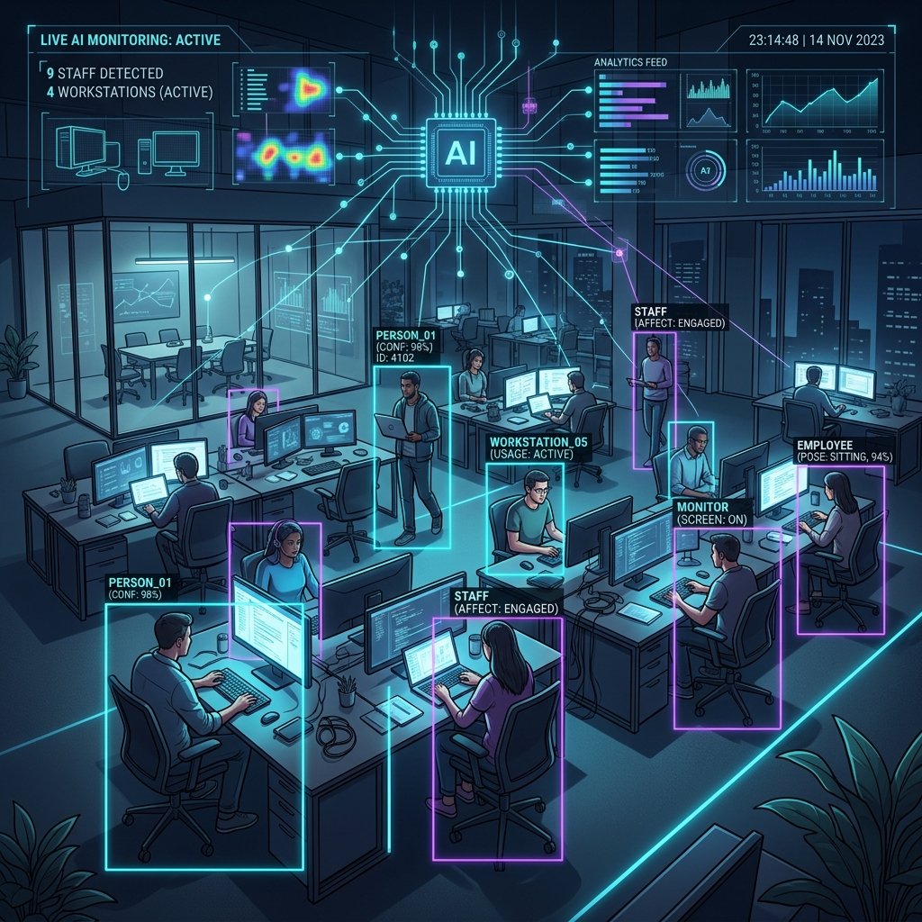AI Office Staff Monitoring and Productivity Tracking